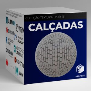 Texturas PBR 4K CALÇADAS