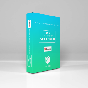 300 Cenas Prontas SketchUp